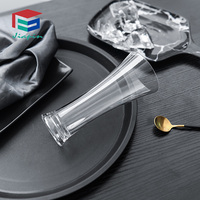 Tasse en plastique transparente à bière et vin en PC résistant aux hautes températures et épaissi de conception classique pour bar KTV Party