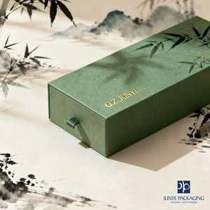 Expédition rapide : Carton d'emballage pour bougies surprise, pochette à fenêtre avec <span class=keywords><strong>cordon</strong></span>, protecteur d'écran, emballage en carton pour thé - Product Image 3