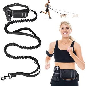 Guinzaglio Retrattile Riflettente NIBAO per Cani con Marsupio, Ideale per Passeggiate Notturne - Product Image 1