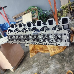 Piezas de maquinaria de construcción, tapa de culata del motor 3406, cabezal de cilindro del motor - Product Image 1