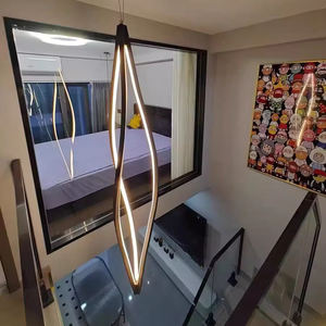 Illuminazione di design in alluminio 100W 1.2 1.5 1.8M sospensione AC85-265v tricolore <span class=keywords><strong>Nemo</strong></span> <span class=keywords><strong>luci</strong></span> a sospensione orizzontale per Villa Loft Hotel - Product Image 4