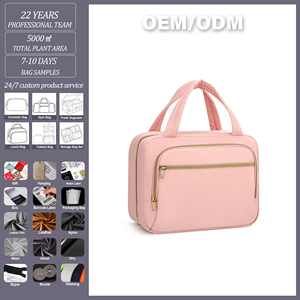 Bolsas de Aseo y <span class=keywords><strong>Maquillaje</strong></span> de Viaje Personalizadas con Logotipo, de Alta Calidad, con Cierre, de Poliéster Impermeable, Profesionales y de Lujo, para Hombres y Mujeres - Product Image 1