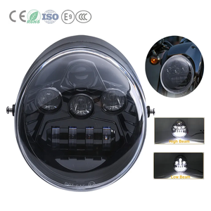 Faro delantero de luz Led para motocicleta personalizado de haz alto para Vrsc Vrsca Vrscaw <span class=keywords><strong>V</strong></span>-<span class=keywords><strong>Rod</strong></span> Muscle <span class=keywords><strong>V</strong></span>-<span class=keywords><strong>Rod</strong></span> Street <span class=keywords><strong>Rod</strong></span> - Product Image 6