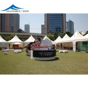 10x10m White PVC Cover Wedding Party Pagoda Tent Big Cheap Indoor And Outdoor Canopy For 80 People
