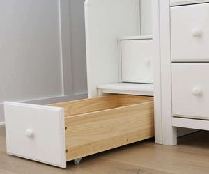 Litera de madera sólida para niños, mueble de dormitorio, promoción - Product Image 6