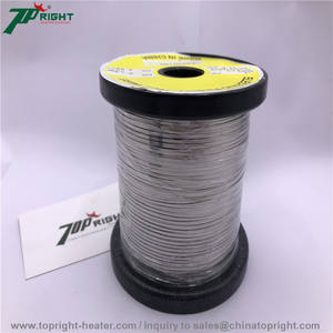 Cable de Nicromo Chromel Ni80 <span class=keywords><strong>Temco</strong></span>, Resistencia de Calentamiento Rohs Ni80Cr20, Cables Redondos o Planos - Product Image 2