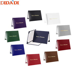 A5 Nhung Giấy Chứng Nhận Bằng Tốt Nghiệp Thư Mục Bìa Giấy Chứng Nhận Với Tùy Chỉnh Logo - Product Image 4