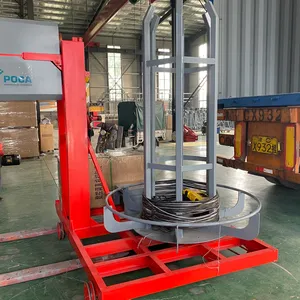 cnc automatic rebar cage rolling equipment reinforce cage for Construction road bridge Concrete Pile