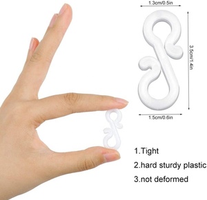 <strong>Gutter</strong> <strong>Hooks</strong> for Outdoor Lights, Plastic Christmas Light Clips, Durable <strong>Gutter</strong> Hang <strong>Hooks</strong> for Outdoor String Lights - Product Image 4
