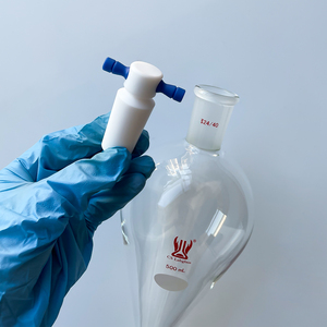 10-5000ml laboratório vidraria alta temperatura resistente grosso murado borosilicato vidro funil separador com torneira PTFE - Product Image 5