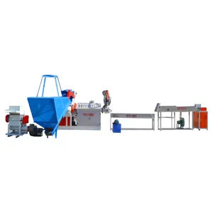 wholesale prices plastic granulator machine recycling pelletizing waste plastic granules making machine from China