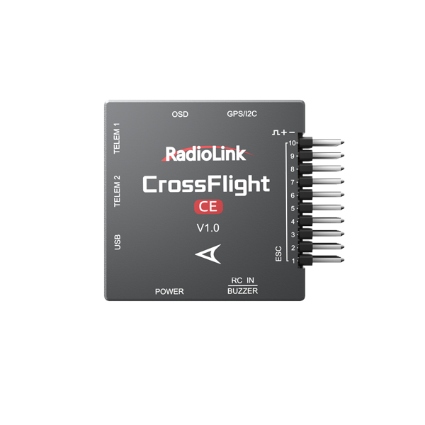 Radiolink FC CrossFlight-CE Flight Controller OSD Module Integrated PPM/SBUS/CRSF Supported for Multi-rotor