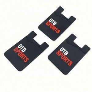 Nuevo Soporte para Tarjetas de Teléfono de Silicona con Impresión de Serigrafía y Logotipo Personalizable, Regalo Promocional y Empresarial - Product Image 1