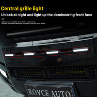 Pour Land Rover Defender : Bande lumineuse LED dynamique de remplacement pour calandre, feux de jour rétro à traversée de lumière 2020-2026