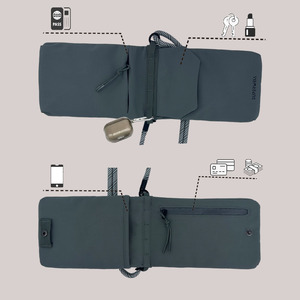 Wholesale Custom Multi Functional Lightweight Foldable Small Cross Body <strong>Mobile</strong> Phone <strong>Bag</strong> Casual Sacoche <strong>Bag</strong> - Product Image 5