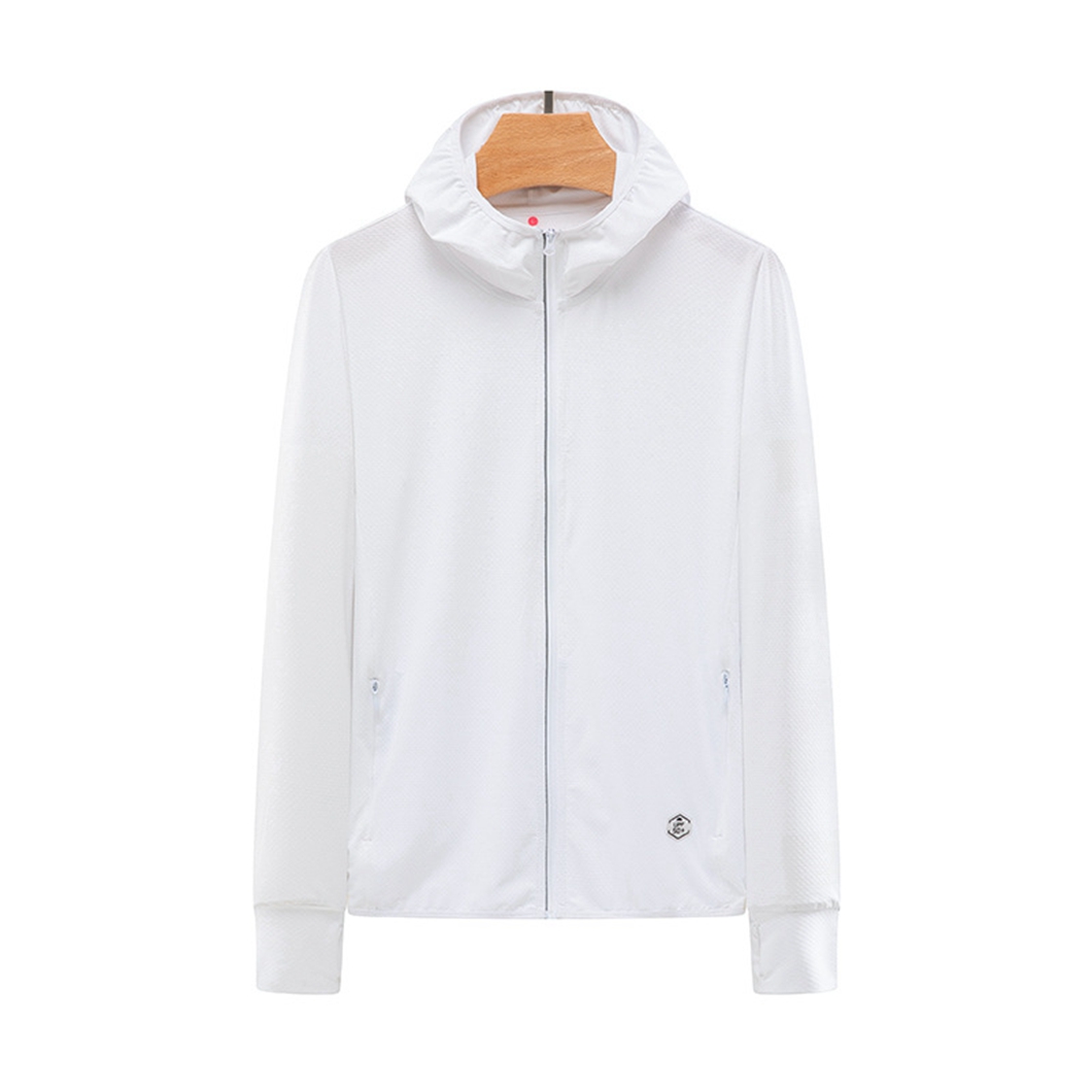 Солнцезащитный крем Женский Повседневный с капюшоном кожа Солнцезащитный козырек женские пальто Upf 50 + Солнцезащитная одежда