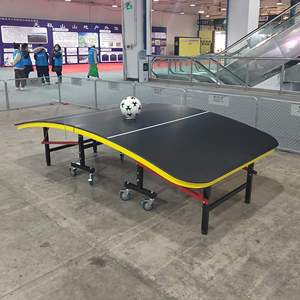Mesa de <span class=keywords><strong>Teqball</strong></span> Plegable Resistente a la Intemperie, Mesa de Teq Curva con Logotipo Personalizado para Entrenamiento y Competición en Interiores y Exteriores - Product Image 4