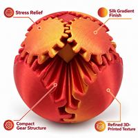 Ball Fidget Spinner Multicolor Interlocking Gears Custom Color Fidget Ball Portable Desk Accessory