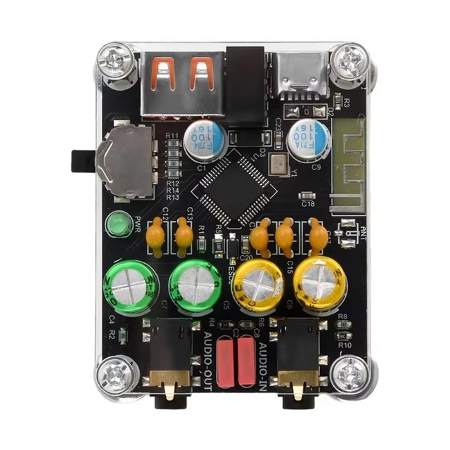 ZK-PT2-RPO Isolated 5.1 Power Amplifier Module HIFI Decoder zero Background Noise Audiophile-grade Decoding Board