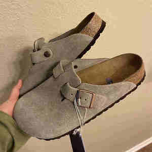 Usine Birkenstocks Vintage vache peau mocassins pour hommes et femmes doux été santé plage chaussures avec semelle souple diapositives pantoufles - Product Image 5