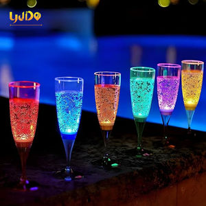 2025 LED ánh sáng ban đêm Đảng Bộ đồ ăn & Bảng trang trí Lễ hội ánh sáng lấp lánh rượu sâm banh thủy tinh - Product Image 2