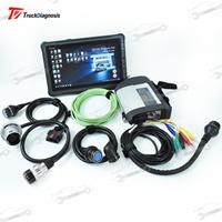Outil de diagnostic pour voitures et camions Mercedes-Benz, scanner OBD2 Mb Star C4 pour modèles Actros et F110 avec garantie de 2 ans, compatible Windows