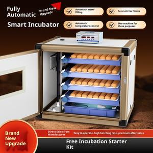 Промышленный инкубатор, полностью автоматический, большой, интеллектуальный, новый, 220 В, инкубатор для яиц, 98% скорость вылупления - Product Image 4
