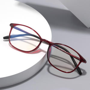 Montures de lunettes ovales Danyang 1568, légères, monture complète, mode masculine, verres en résine - Product Image 2