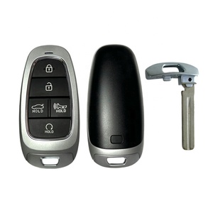 Coque de clé de voiture intelligente à 5 boutons de bonne qualité pour H-yundai, étui de clé automatique - Product Image 1