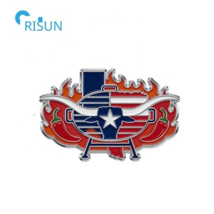 Souvenir personnalisé, chapeau de cowboy américain, carte du Texas, drapeau, aimant de réfrigérateur, épingle à revers, badge, broche, épingle en émail personnalisée du Texas - Product Image 5