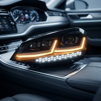 Nouveau Phare HXFG pour Golf 7 (2014-2017) – Édition Ciel Étoilé Modifiée, Projecteur LED Haute Luminosité, Garantie 12 Mois Volkswagen