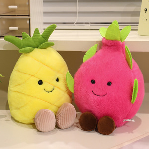 Lindos Muñecos de Peluche de Frutas Simuladas Transfronterizos, Adorno de Puesto de Frutas Múltiples con Temática de Plantas para Hermanos - Product Image 5