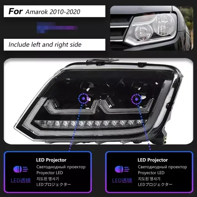 Amarok Headlights