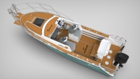 Penjualan Panas Australia Kapal Pesiar Olahraga Aluminium 23ft 7m 300hp Mesin Luar Papan (Outboard) untuk Memancing Lepas Pantai, Patroli, Berlayar, Rekreasi, dan Hiburan