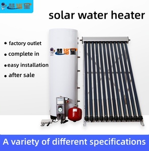 Calentador de Agua Solar Modular Presurizado de 300L con Presión Separada, Carcasa de Acero Galvanizado, Colector de <span class=keywords><strong>Tubos</strong></span> Evacuados para Uso Doméstico - Product Image 2