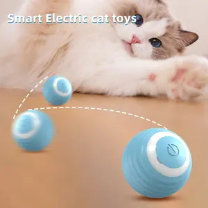 Balle de chat interactive jouets pour chien chat intelligent jouet de chat interactif électronique intérieur automatique roulement balle magique accessoires de <span class=keywords><strong>jeu</strong></span> - Product Image 2