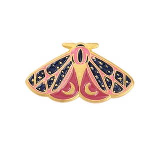 34 styles de broches de bijouterie fantaisie, motifs animaux, papillon, insecte, artisanat en métal, épingles en émail DIY, badges, broches en alliage, broches anime - Product Image 2