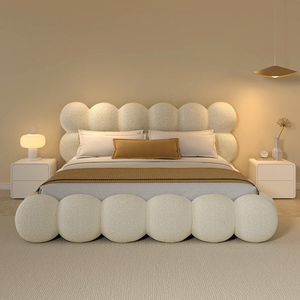 Venta Directa de Fábrica, <span class=keywords><strong>Cama</strong></span> Tapizada con Almacenamiento, Diseño Europeo Moderno y Confortable - Product Image 6