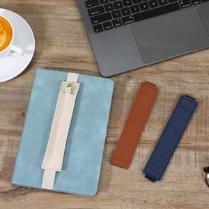 Banda Elástica Ajustable, Porta Lápices Desmontable para Diario, Funda de Cuero PU para Bolígrafos, para Archivadores y Libros - Product Image 2