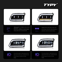 Pour Dodge pour Ram 1500 2500 feux de voiture 2009-2018 projecteur LED lampe frontale feux diurnes 12V accessoire automobile