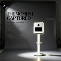 Photomaton numérique 15,6 pouces avec écran tactile, imprimante et appareil photo pour événements et fêtes