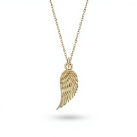 Collier coréen en argent sterling S925, design niche personnalisé plume-épingle, best-seller transfrontalier Europe-Amérique