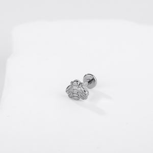 Implant Grade Titane Interne Fileté <span class=keywords><strong>Surface</strong></span> <span class=keywords><strong>Piercing</strong></span> Serpent Labret Goujons Lèvres <span class=keywords><strong>Piercing</strong></span> Bijoux Pour Cartilage Oreille Lèvre en Stock - Product Image 5