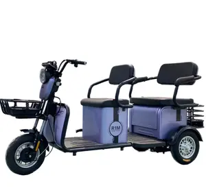 成人休闲电动三轮车3人残疾电动滑板车
