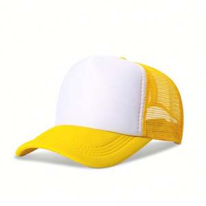 Gorra Trucker Australiana Personalizada con Logotipo, de 5 Paneles de Malla, Corona de Perfil Alto y Dos Rayas Laterales - Product Image 3