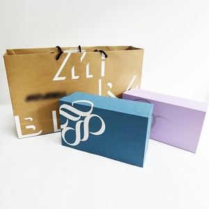 Boîte de présentation <span class=keywords><strong>vide</strong></span> pour chaussures, 2 pièces séparées, couvercle relevable, boîtes rigides personnalisables, gaufrage, pelliculage mat pour sérum de soin de la peau - Product Image 2