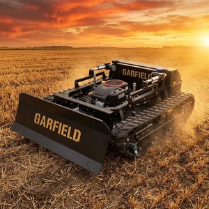 Tondeuse à gazon autotractée de type chariot, moteur Loncin 764CC, 60 pouces °   Chariot tout-<span class=keywords><strong>terrain</strong></span> de type crawler pour vergers, capacité de franchissement de <span class=keywords><strong>pente</strong></span> de 680 m - Product Image 4