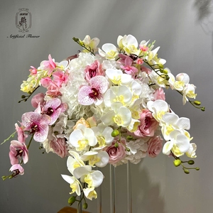 DKB fabbrica nuovo arrivo rosa artificiale peonia bambino alito palline di fiori centrotavola per decorazione di nozze Flor De Casamento - Product Image 4
