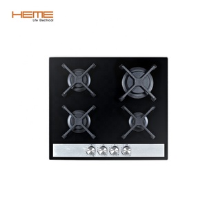 CE Certificate Built-in Gas Cooking <b>Stove</b> Glass Four Plate - Product Image 1