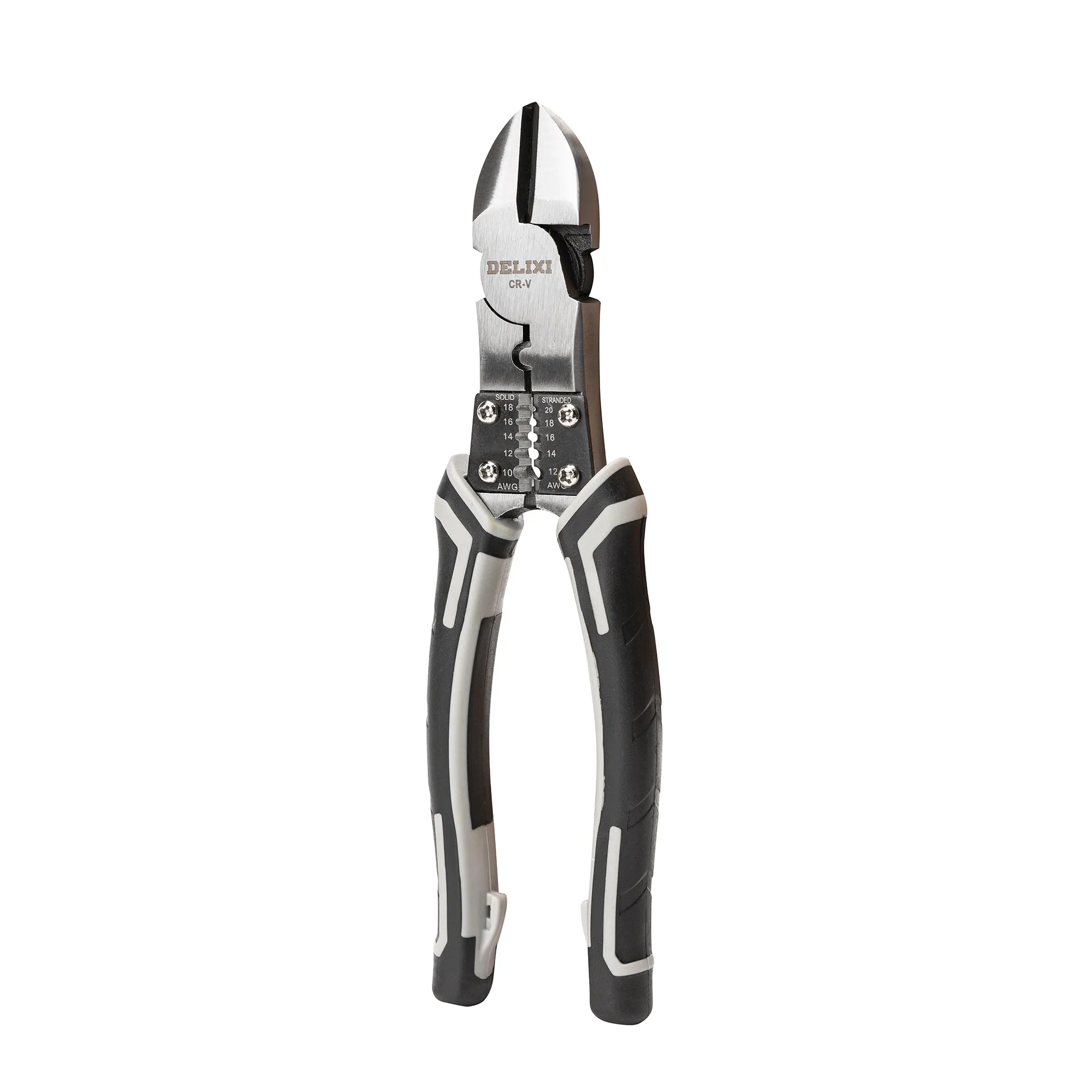 Delixi wire stripper multifunctional electrician crimping pliers wire cutting pliers cable scissors stripper wire stripping plie
